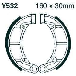 Brake shoe set EBC Y532G canelati Brake shoe set EBC Y532G canelati