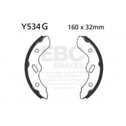 Brake shoe set EBC Y534G canelati Brake shoe set EBC Y534G canelati