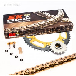 Chain kit EK PREMIUM EK + JT with gold ZVX3 chain -absolute TOP quality Chain kit EK PREMIUM EK + JT with gold ZVX3 chain -absolute TOP quality