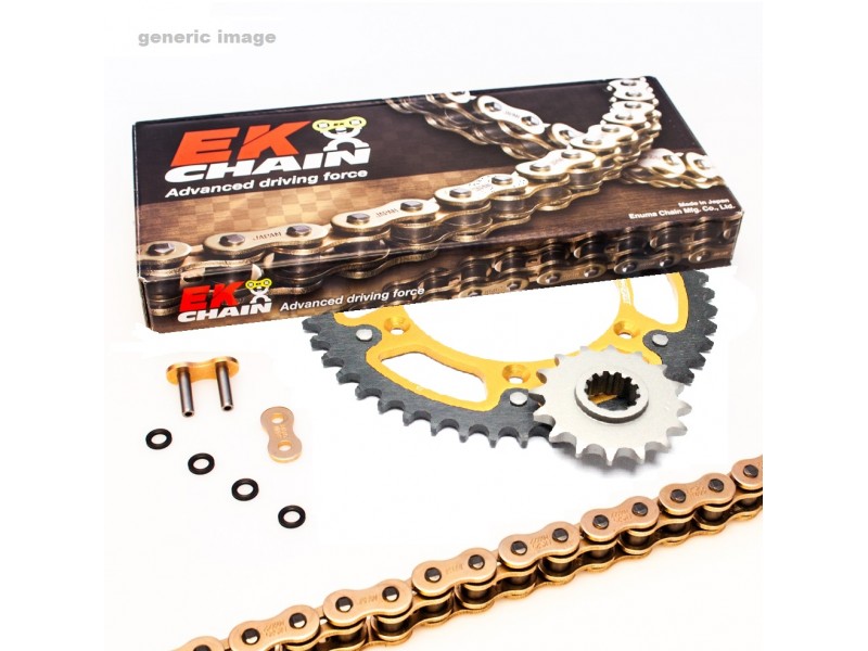 Chain kit EK PREMIUM EK + JT with gold ZVX3 chain -absolute TOP quality