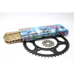 Kit de lant D.I.D + JT ZVM-X serie in gold color