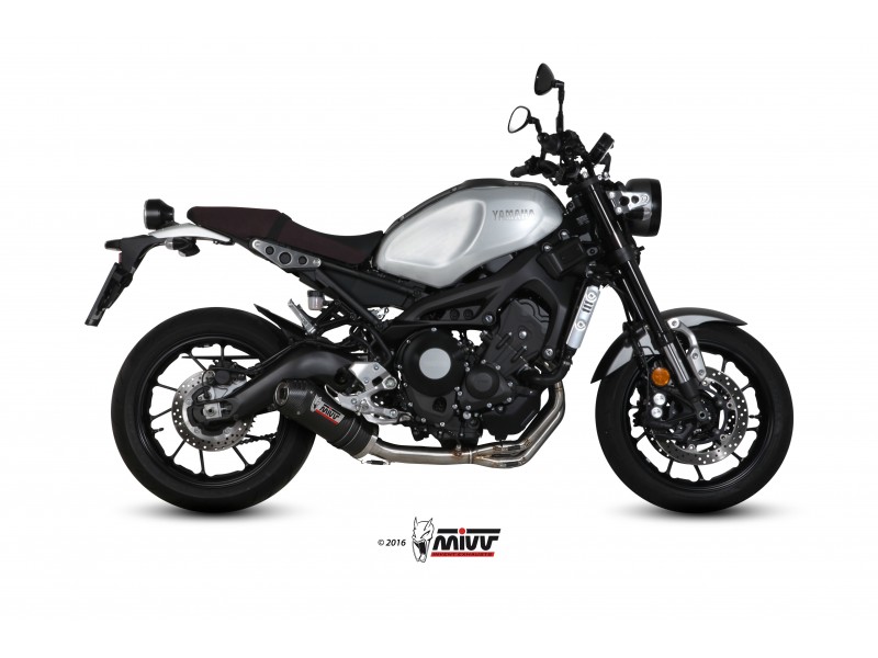 Full exhaust system 3x1 MIVV OVAL Y.054.L3C Carbon / Carbon cap Full exhaust system 3x1 MIVV OVAL Y.054.L3C Carbon / Carbon cap