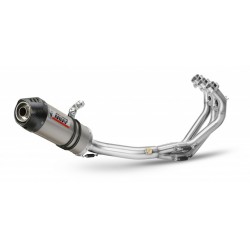 Full exhaust system 3x1 MIVV OVAL Y.054.L4C Titanium / Carbon cap Full exhaust system 3x1 MIVV OVAL Y.054.L4C Titanium / Carbon cap