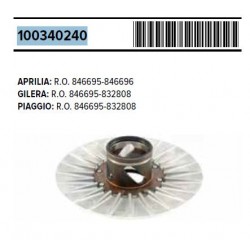 Sliding driven half pulley assy RMS 100340240 Sliding driven half pulley assy RMS 100340240