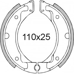 Saboti de frana RMS 225120051 Saboti de frana RMS 225120051