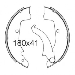 Saboti de frana RMS 225120251 Saboti de frana RMS 225120251
