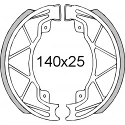 Saboti de frana RMS 225120421 spate Saboti de frana RMS 225120421 spate