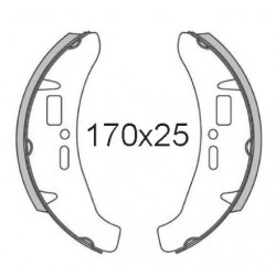 Saboti de frana RMS 225120501 spate Saboti de frana RMS 225120501 spate