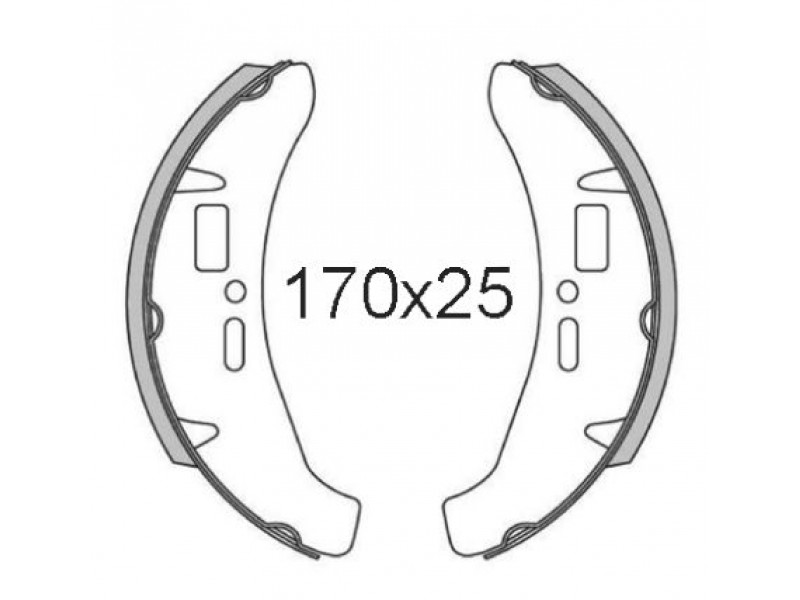 Saboti de frana RMS 225120501 spate