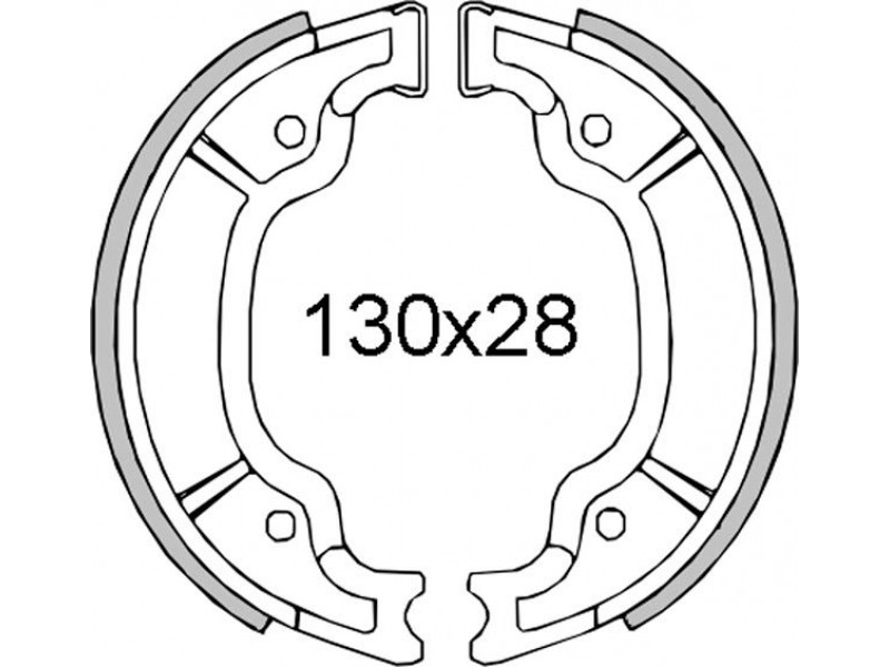 Saboti de frana RMS 225120451 spate