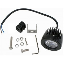 LED auxiliary headlight RMS 246510755 with holders LED auxiliary headlight RMS 246510755 with holders