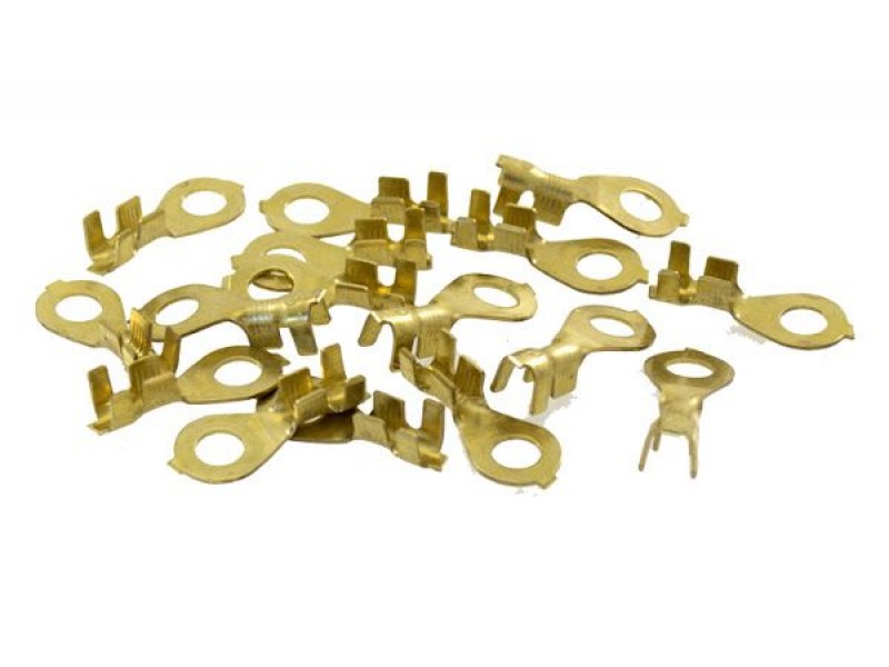 Round terminal RMS 246330280 6,3mm series (100 pieces)