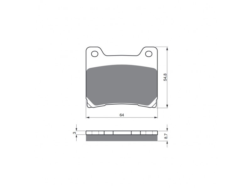 Placute de frana GOLDFREN 015 S3 Placute de frana GOLDFREN 015 S3