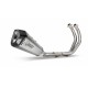 Sistem de evacuare complet 2x1 MIVV DELTA RACE Y.044.LDRX Stainless Steel / Carbon cap
