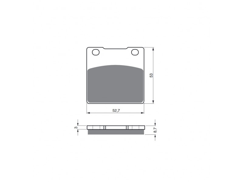 Placute de frana GOLDFREN 016 S3 Placute de frana GOLDFREN 016 S3