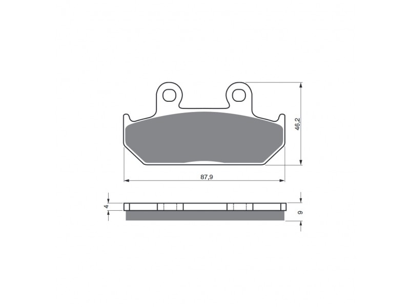 Placute de frana GOLDFREN 024 S3 Placute de frana GOLDFREN 024 S3