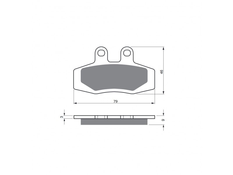 Placute de frana GOLDFREN 026 K5 Placute de frana GOLDFREN 026 K5