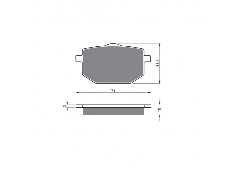 Placute de frana GOLDFREN 029 S3 Placute de frana GOLDFREN 029 S3