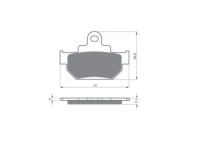 Placute de frana GOLDFREN 030 AD OFF-ROAD FRONT Placute de frana GOLDFREN 030 AD OFF-ROAD FRONT