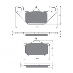 Placute de frana GOLDFREN 037 S3 Placute de frana GOLDFREN 037 S3