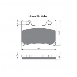 Placute de frana GOLDFREN 045 S3 Placute de frana GOLDFREN 045 S3