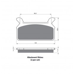 Placute de frana GOLDFREN 063 S3 Placute de frana GOLDFREN 063 S3