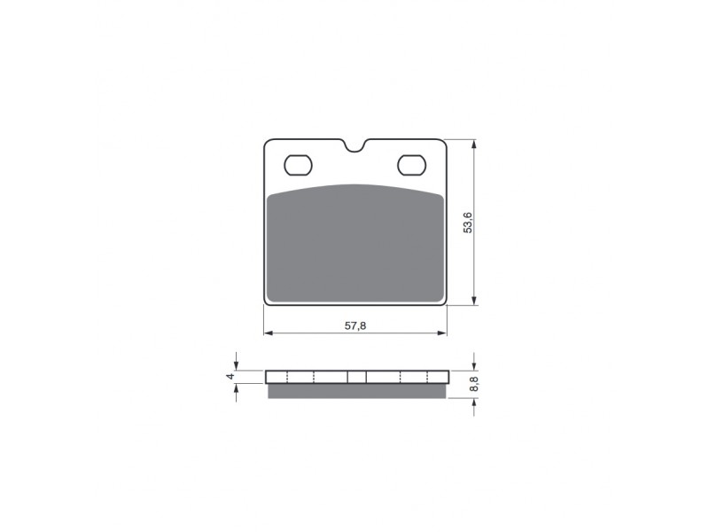 Placute de frana GOLDFREN 072 S3 Placute de frana GOLDFREN 072 S3