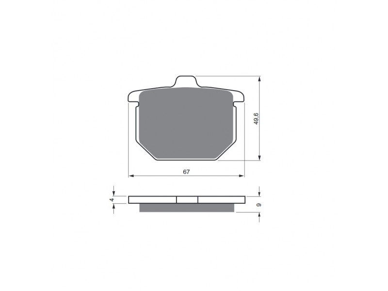 Placute de frana GOLDFREN 078 S3 Placute de frana GOLDFREN 078 S3
