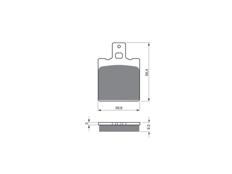Placute de frana GOLDFREN 087 S3 Placute de frana GOLDFREN 087 S3