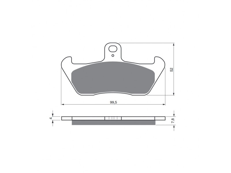 Placute de frana GOLDFREN 089 S3 Placute de frana GOLDFREN 089 S3
