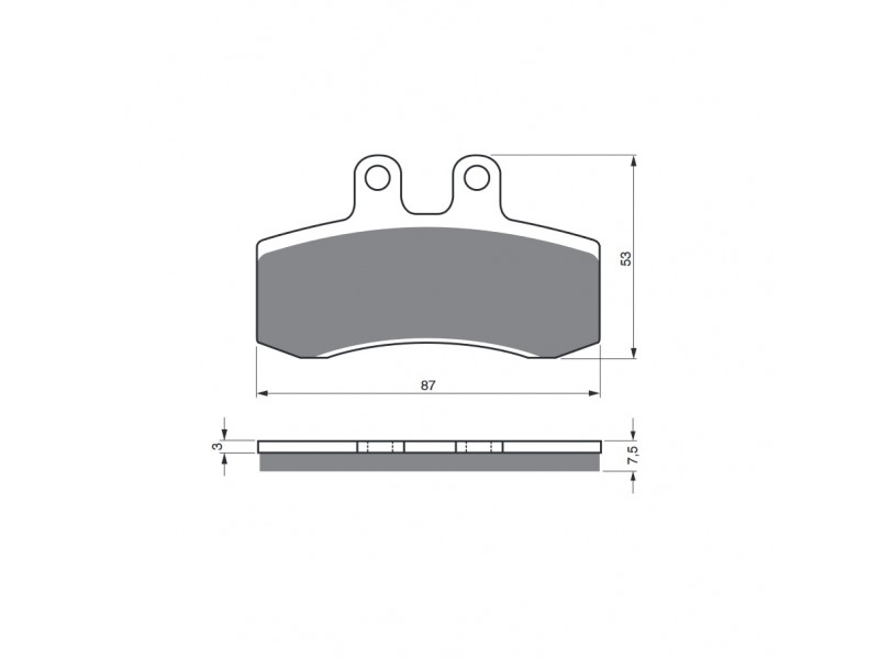 Placute de frana GOLDFREN 105 AD OFF-ROAD FRONT Placute de frana GOLDFREN 105 AD OFF-ROAD FRONT