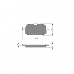 Placute de frana GOLDFREN 114 S3 Placute de frana GOLDFREN 114 S3