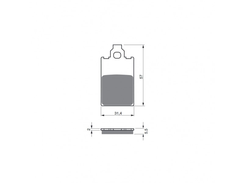 Placute de frana GOLDFREN 115 S3 Placute de frana GOLDFREN 115 S3
