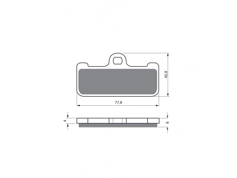 Placute de frana GOLDFREN 116 S3 Placute de frana GOLDFREN 116 S3