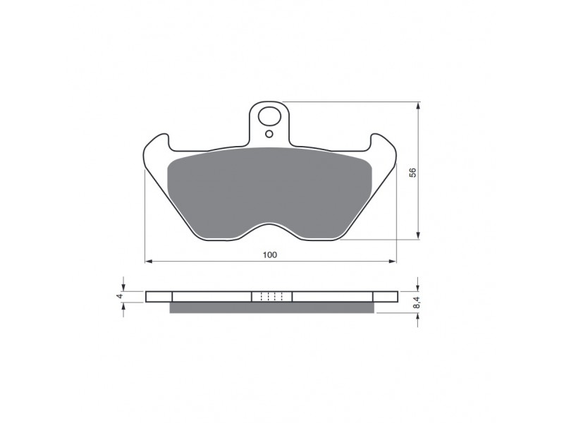 Placute de frana GOLDFREN 117 S3 Placute de frana GOLDFREN 117 S3
