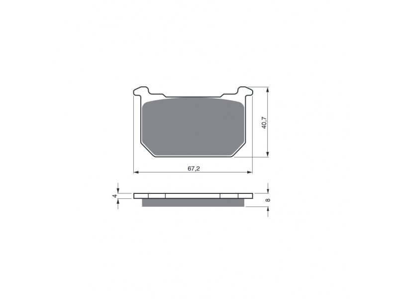Placute de frana GOLDFREN 127 S3 Placute de frana GOLDFREN 127 S3