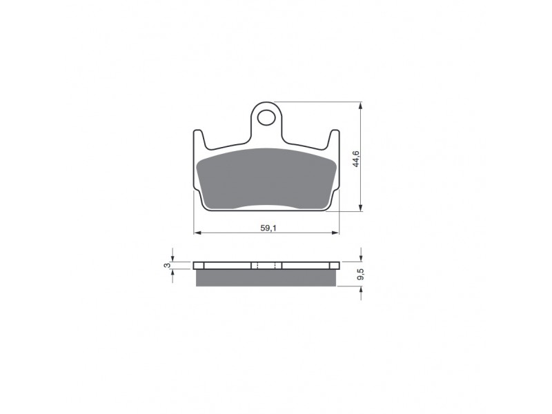 Placute de frana GOLDFREN 131 S3 Placute de frana GOLDFREN 131 S3