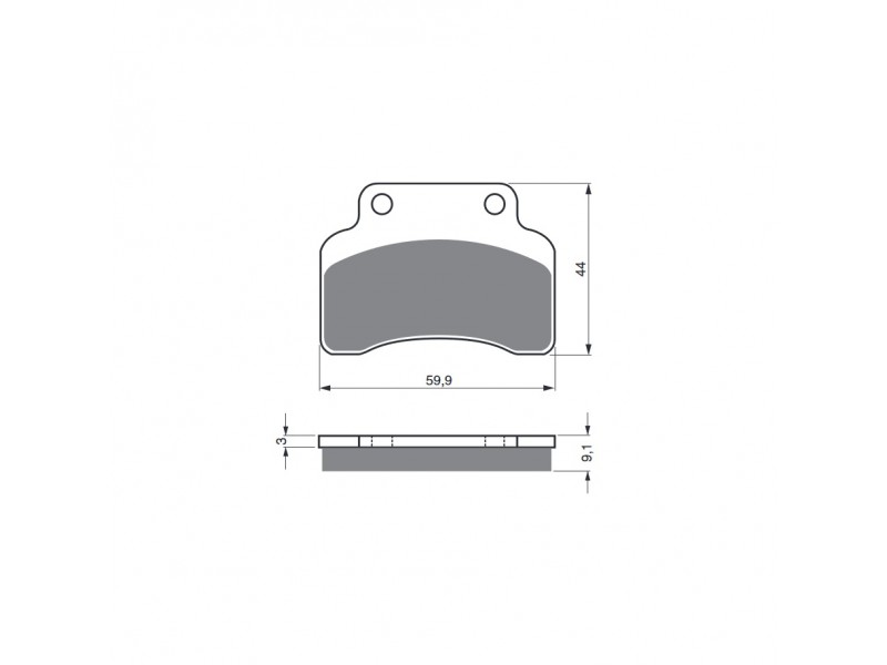 Placute de frana GOLDFREN 136 S3 Placute de frana GOLDFREN 136 S3