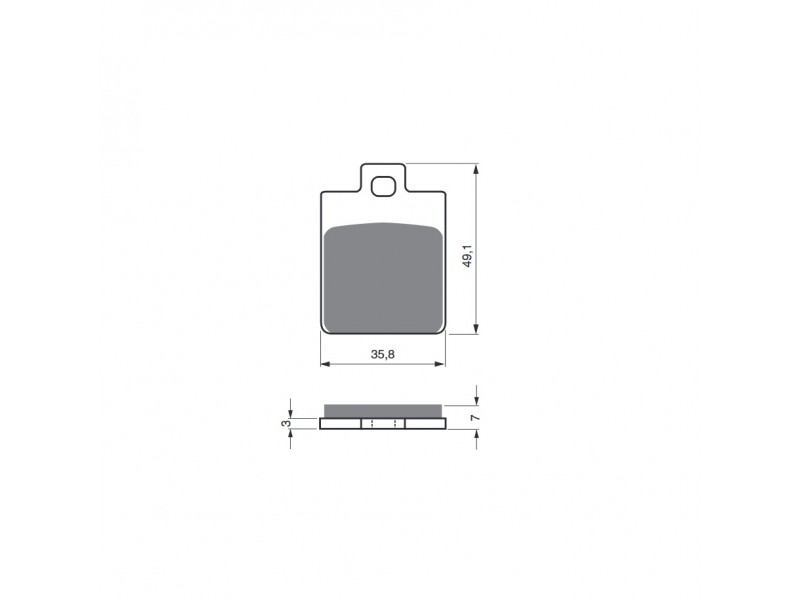 Placute de frana GOLDFREN 137 AD