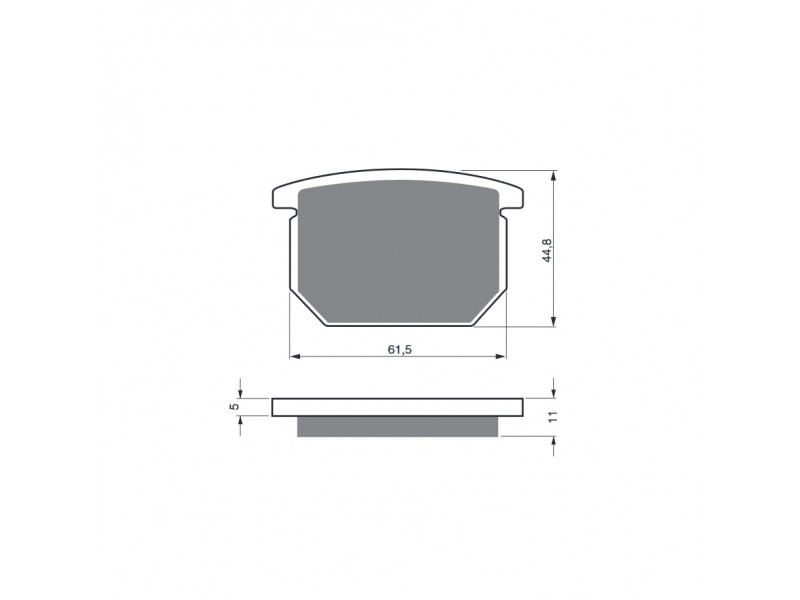 Placute de frana GOLDFREN 138 S3 Placute de frana GOLDFREN 138 S3