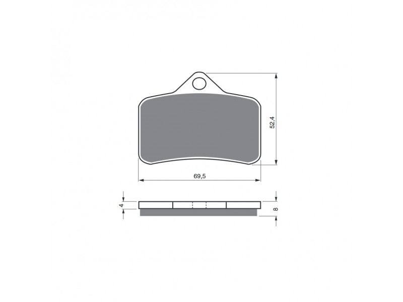 Placute de frana GOLDFREN 139 S3 Placute de frana GOLDFREN 139 S3