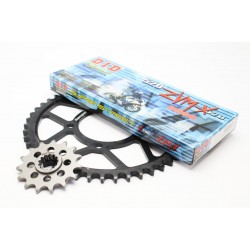 Kit de lant D.I.D + SUPERSPROX ZVM-X serie in gold color Kit de lant D.I.D + SUPERSPROX ZVM-X serie in gold color