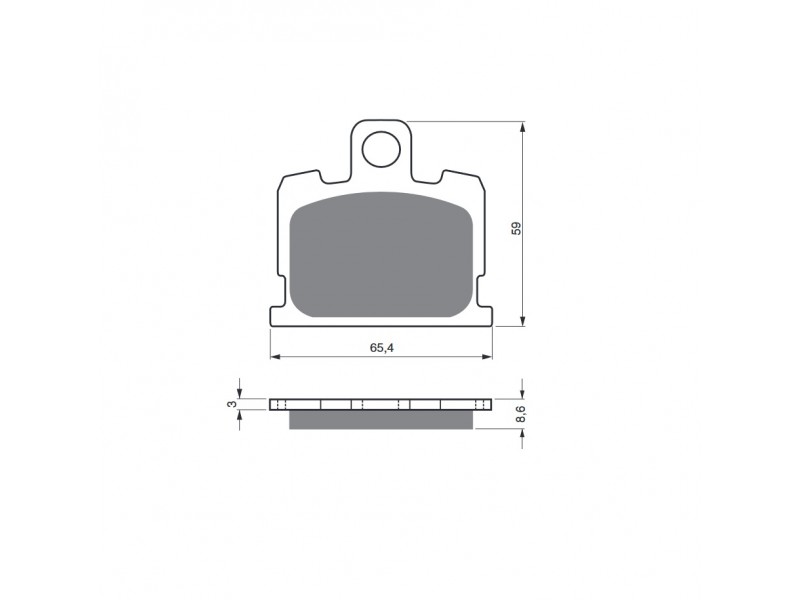 Placute de frana GOLDFREN 151 AD  OFF-ROAD FRONT