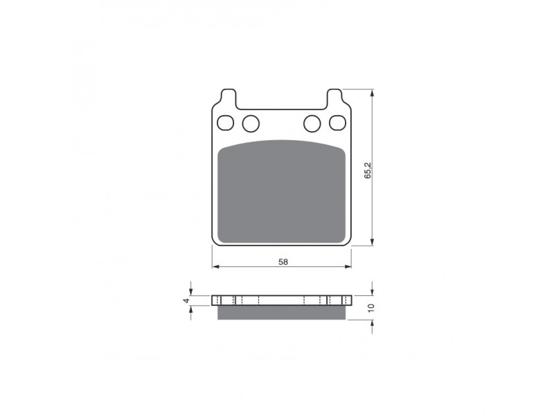 Placute de frana GOLDFREN 171 S3 Placute de frana GOLDFREN 171 S3