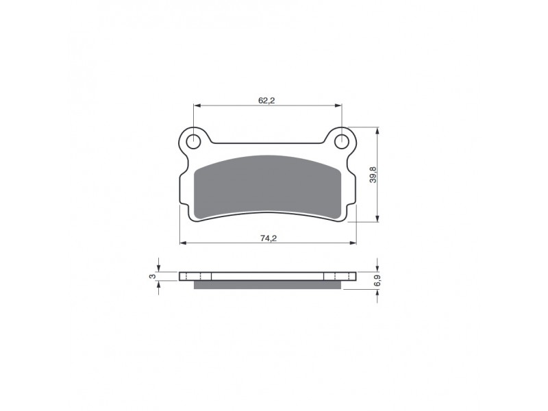 Placute de frana GOLDFREN 180 AD OFF-ROAD FRONT Placute de frana GOLDFREN 180 AD OFF-ROAD FRONT