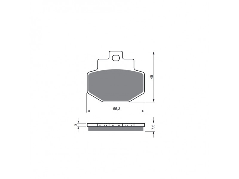 Placute de frana GOLDFREN 186 S3 Placute de frana GOLDFREN 186 S3
