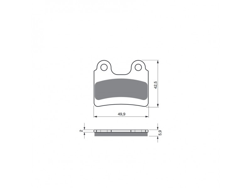 Placute de frana GOLDFREN 198 K5 Placute de frana GOLDFREN 198 K5