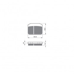 Placute de frana GOLDFREN 220 S3 Placute de frana GOLDFREN 220 S3