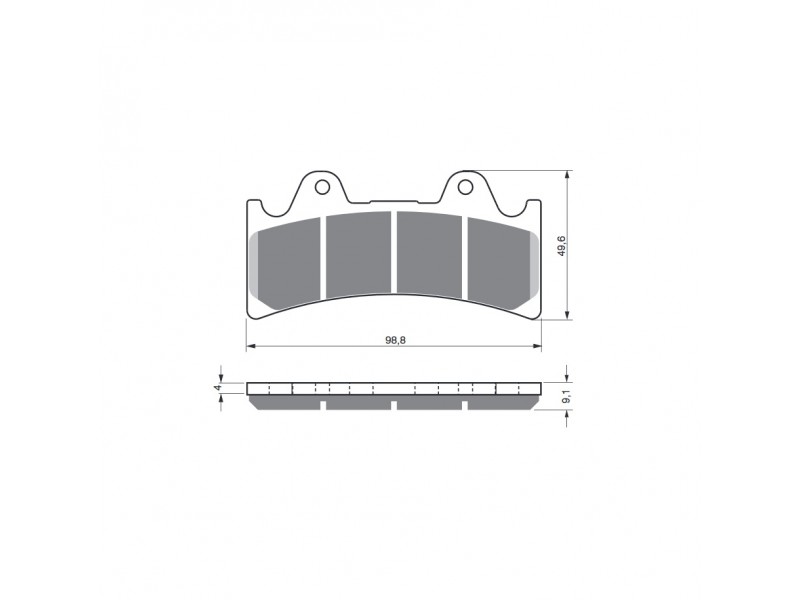 Placute de frana GOLDFREN 227 S3 Placute de frana GOLDFREN 227 S3