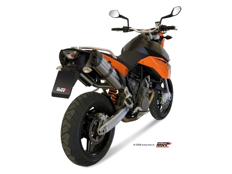2 Silencers kit MIVV SUONO KT.005.L7 otel inoxidabil